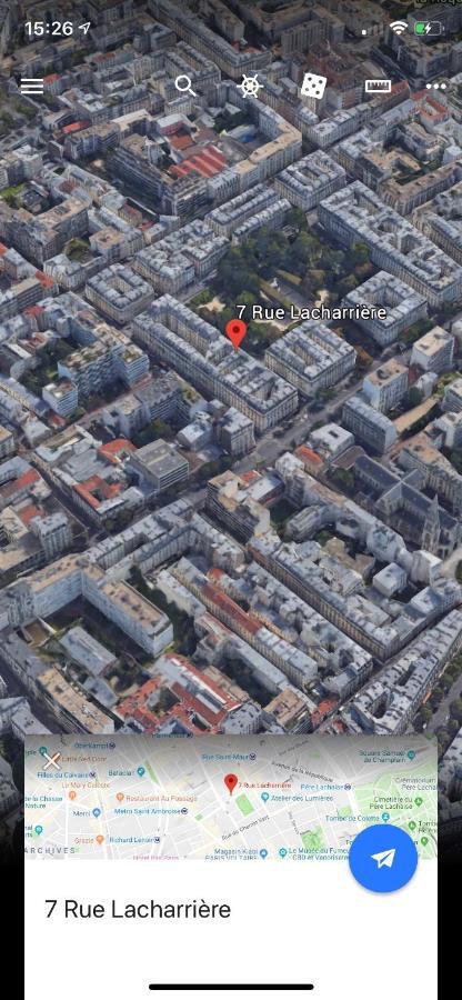 Lacharriere-Logement entier 38m2 Parijs Buitenkant foto